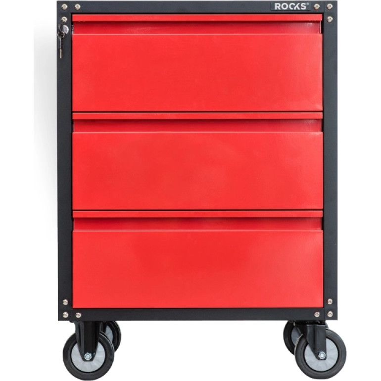 Rooks Servicewagen mit 3 Schubladen – Mobil und robust Rooks Servicewagen mit 3 Schubladen – Mobil und robust
