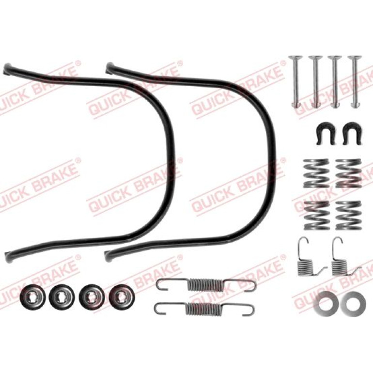 QUICK BRAKE Zubehörsatz, Bremsbacken 105-0634 QUICK BRAKE Zubehörsatz, Bremsbacken 105-0634
