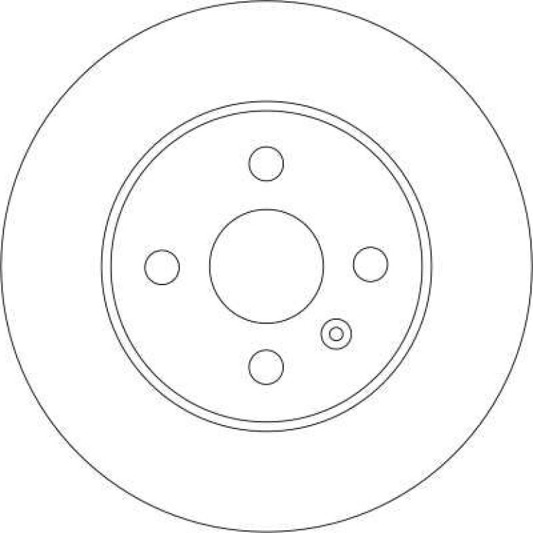 Bremsscheibe Opel T. Meriva DF4344 Bremsscheibe Opel T. Meriva DF4344