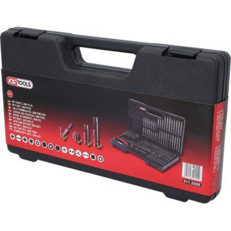 KS TOOLS Bitsatz 1/4 CLASSIC, 208-teilig 911.2008 KS TOOLS Bitsatz 1/4 CLASSIC, 208-teilig 911.2008