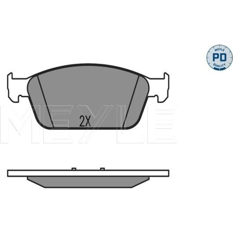Bremsbelagsatz Ford P. Focus/Kuga/Tourneo/Transit 12 025 257 3618/PD Bremsbelagsatz Ford P. Focus/Kuga/Tourneo/Transit 12 025 257 3618/PD