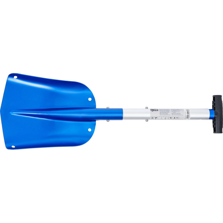 BGS Aluminium-Schneeschaufel mit steckbarem Schnellverschluss-Stiel 2139