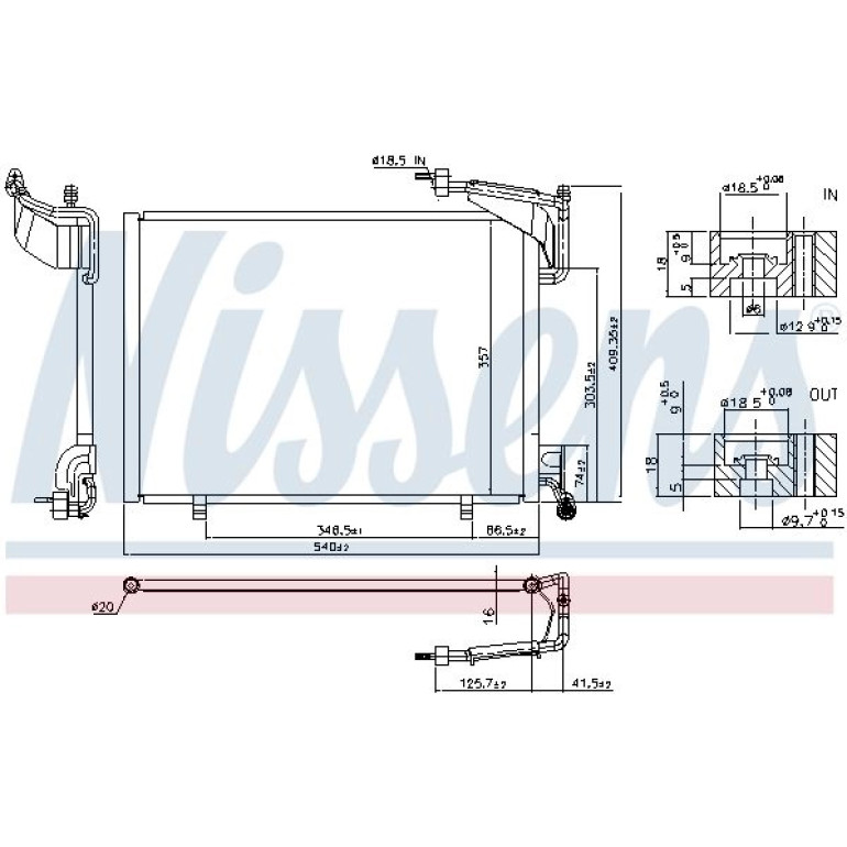 Kondensator PKW 940528 Kondensator PKW 940528