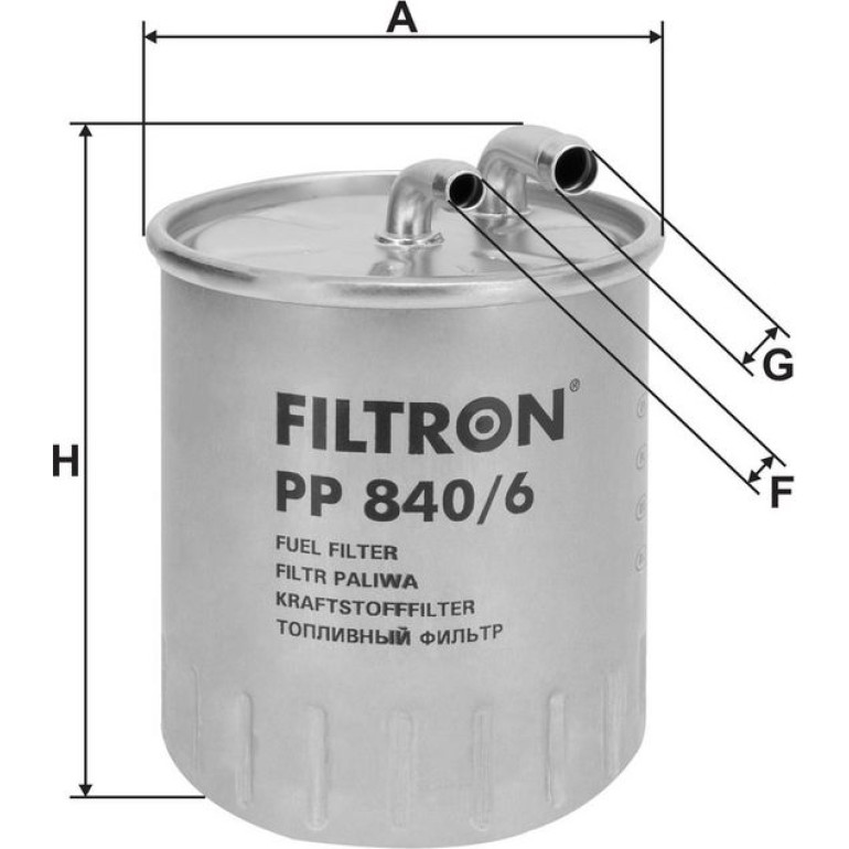 FILTRON Kraftstofffilter PP 840/6 FILTRON Kraftstofffilter PP 840/6