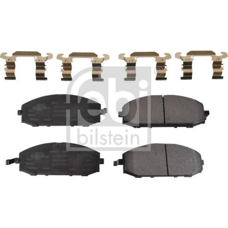 FEBI BILSTEIN Bremsbelagsatz, Scheibenbremse 116377 FEBI BILSTEIN Bremsbelagsatz, Scheibenbremse 116377