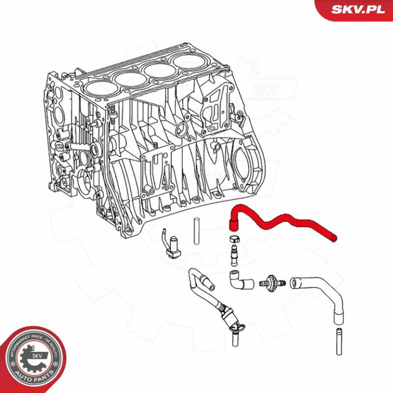 SKV GERMANY Ölschlauch 31SKV112 SKV GERMANY Ölschlauch 31SKV112