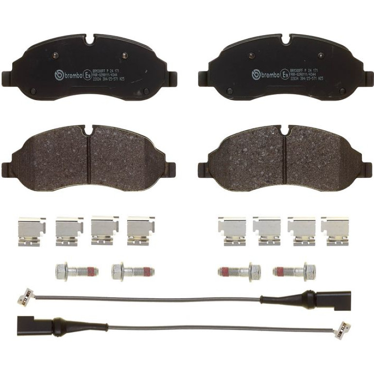 BREMBO Bremsklötze VA P 24 171 BREMBO Bremsklötze VA P 24 171