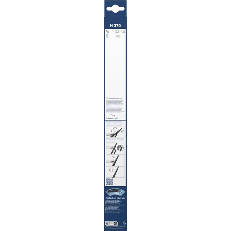 Bosch Wischerblatt H370 3397011022 Bosch Wischerblatt H370 3397011022