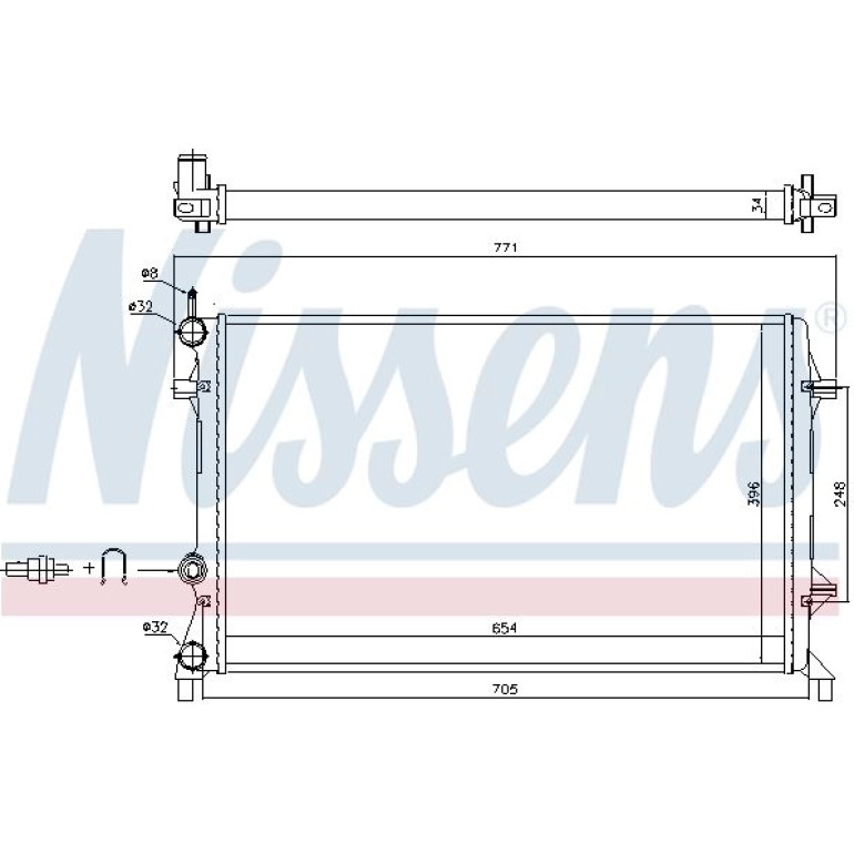 Wasserkühler PKW 65321 Wasserkühler PKW 65321