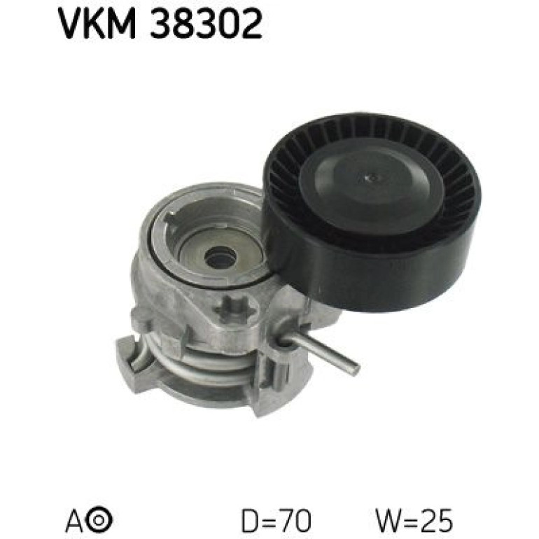 Multi-V-Umlenkrolle VKM 38302 Multi-V-Umlenkrolle VKM 38302