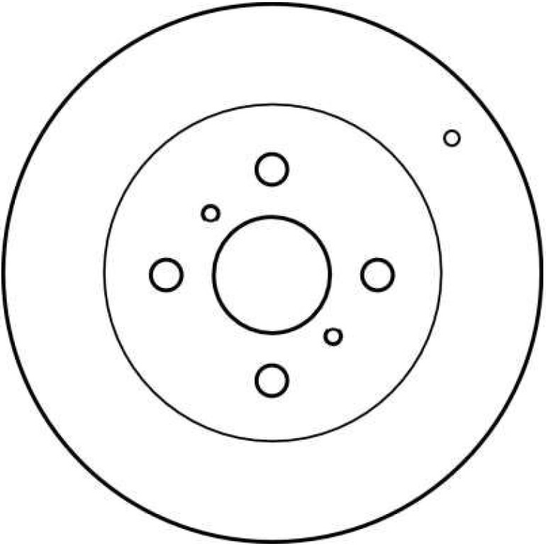 Bremsscheibe Toyota P. Yaris DF4163 Bremsscheibe Toyota P. Yaris DF4163