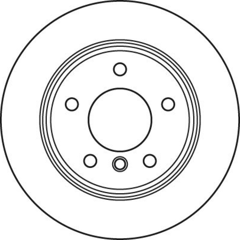 TRW Bremsscheibe DF6106 TRW Bremsscheibe DF6106