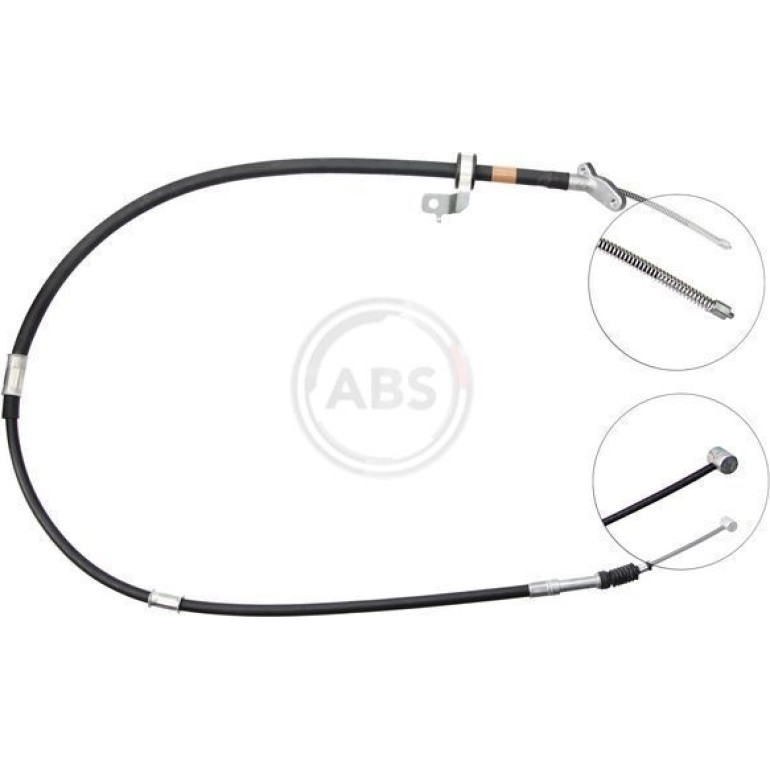 A.B.S. Handbremsseil Seilzug Festellbremse K19408 A.B.S. Handbremsseil Seilzug Festellbremse K19408