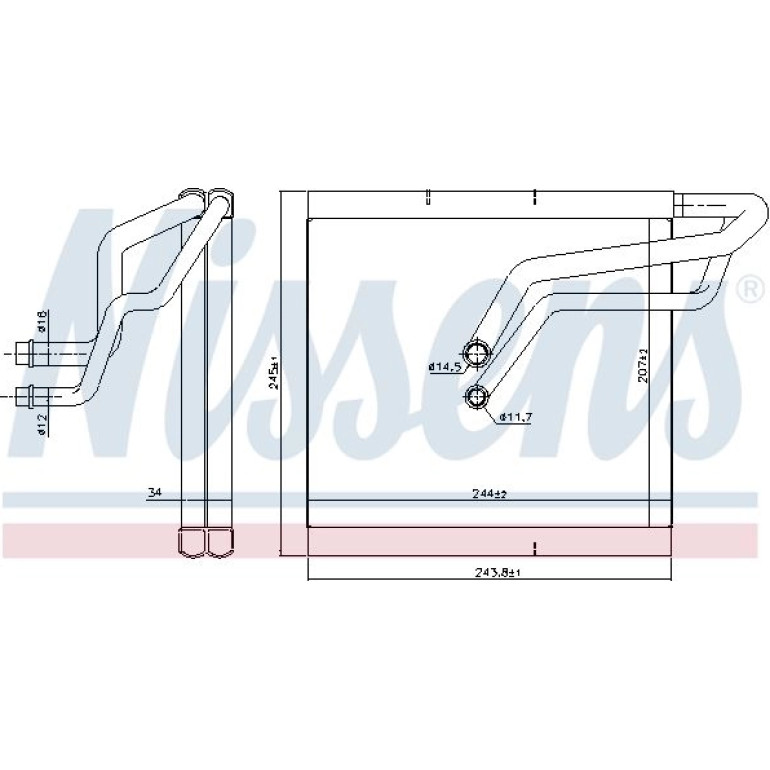 Verdampfer PKW 92366 Verdampfer PKW 92366