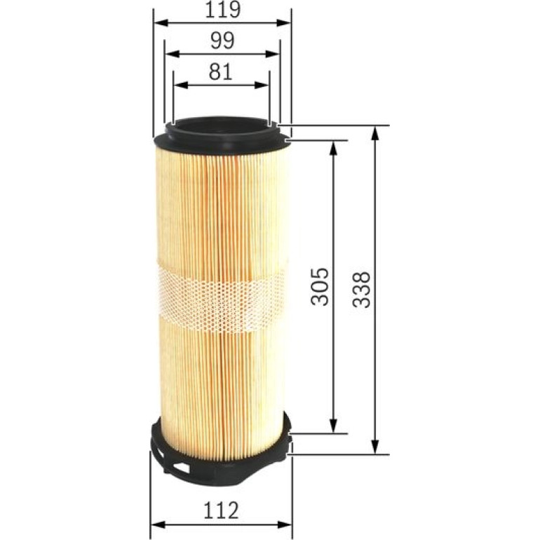 Luftfilter F 026 400 214 Luftfilter F 026 400 214