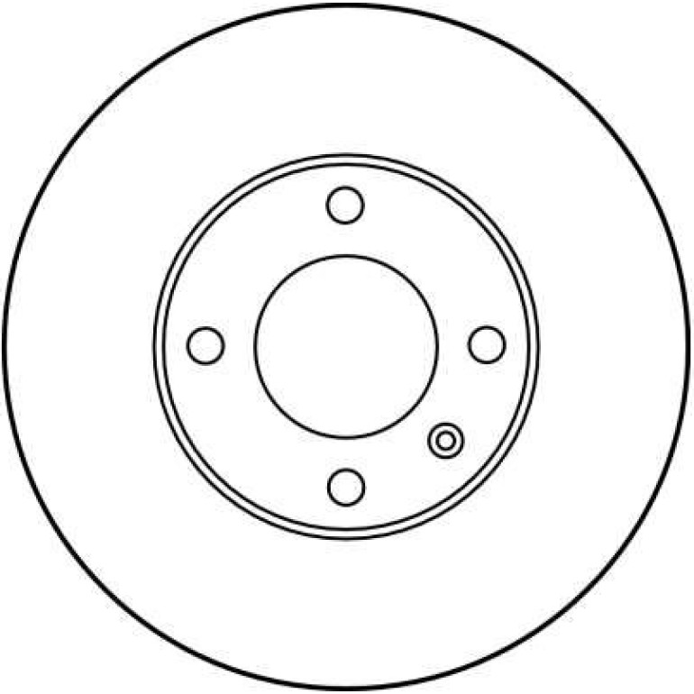 Bremsscheibe Vw P. 12Mm Golf DF1516 Bremsscheibe Vw P. 12Mm Golf DF1516