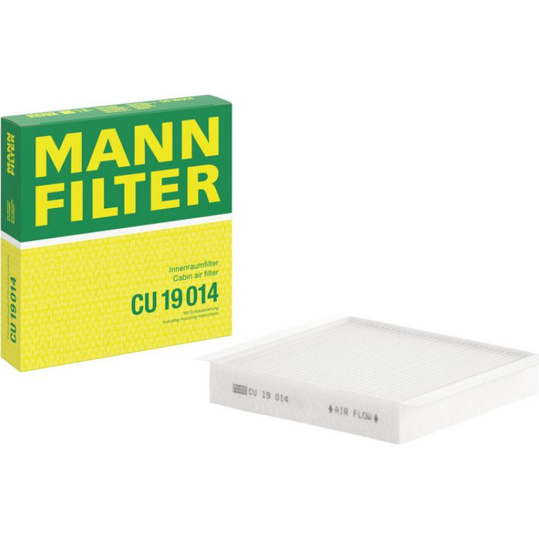 Mann & Hummel Innenraumfilter PKW CU 19 014 Mann & Hummel Innenraumfilter PKW CU 19 014