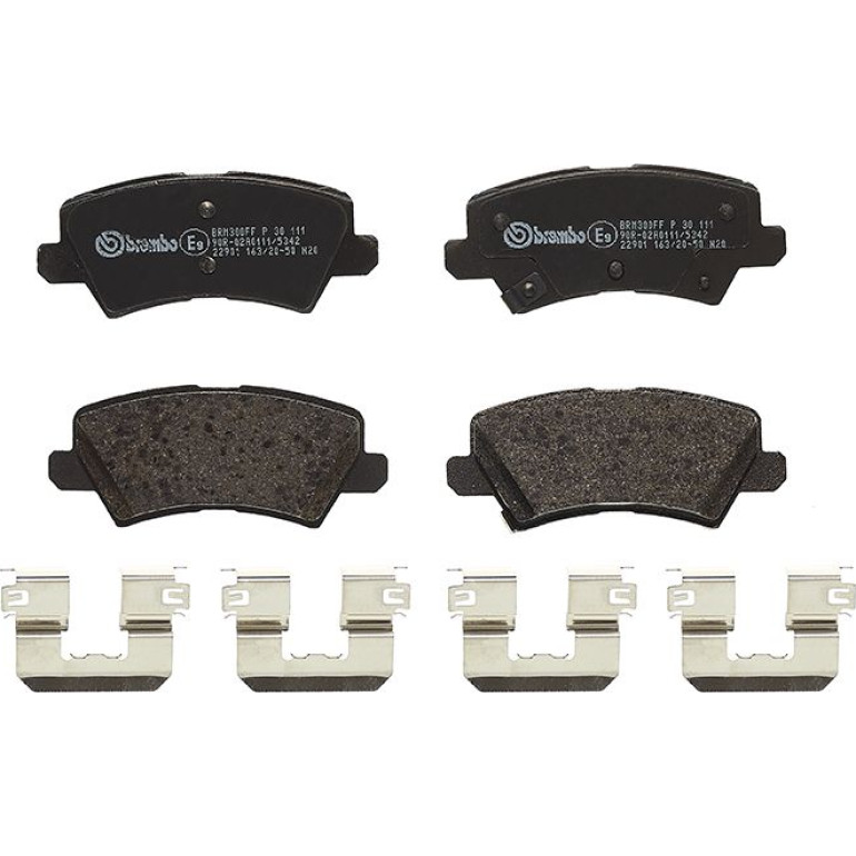 BREMBO Bremsklötze HA P 30 111 BREMBO Bremsklötze HA P 30 111