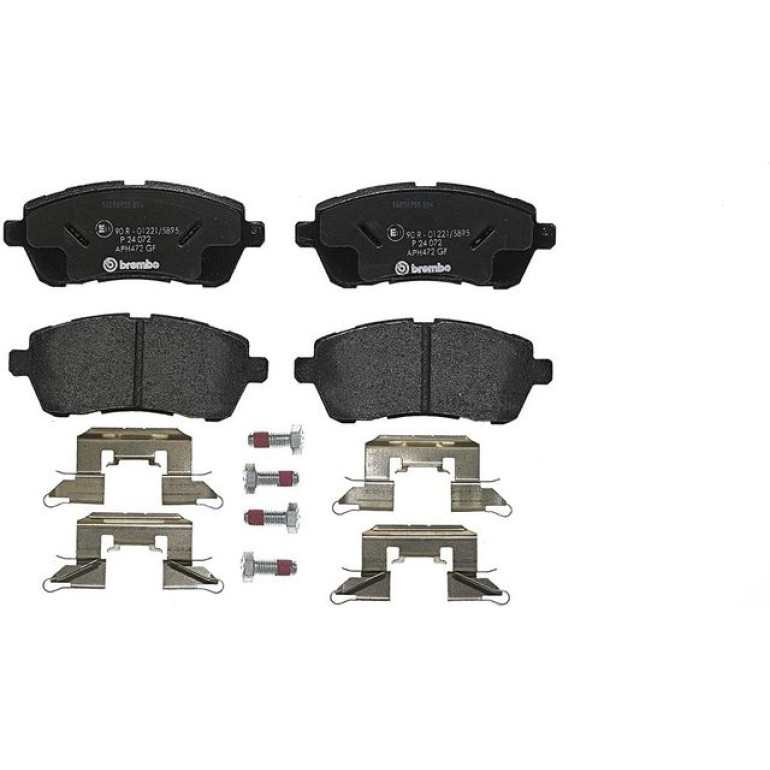 BREMBO Bremsklötze VA P 24 072 BREMBO Bremsklötze VA P 24 072