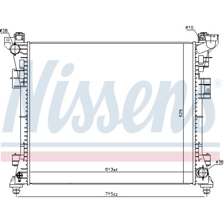 Wasserkühler PKW 61034 Wasserkühler PKW 61034