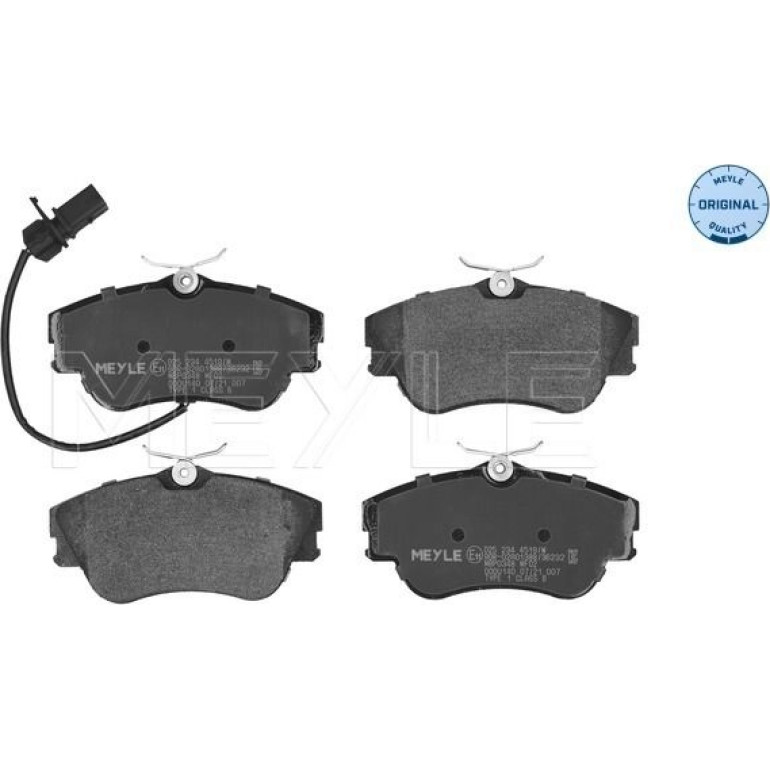 Bremsbelagsatz Vw P. T4 90- Mit Sensor 025 234 4519/W Bremsbelagsatz Vw P. T4 90- Mit Sensor 025 234 4519/W