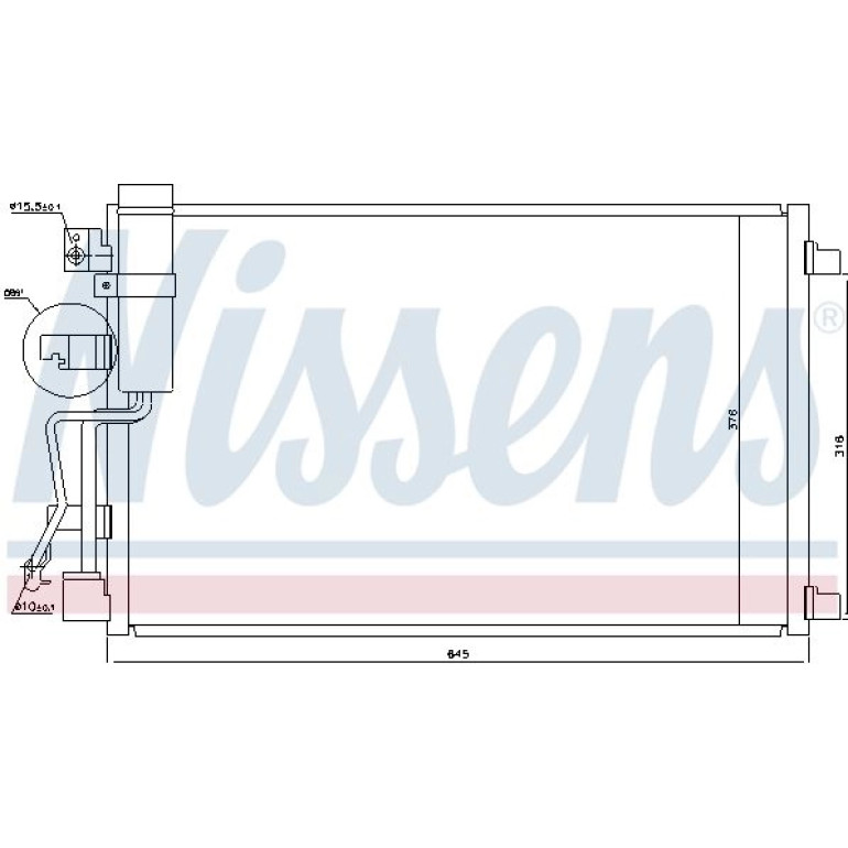 Kondensator PKW 940041 Kondensator PKW 940041