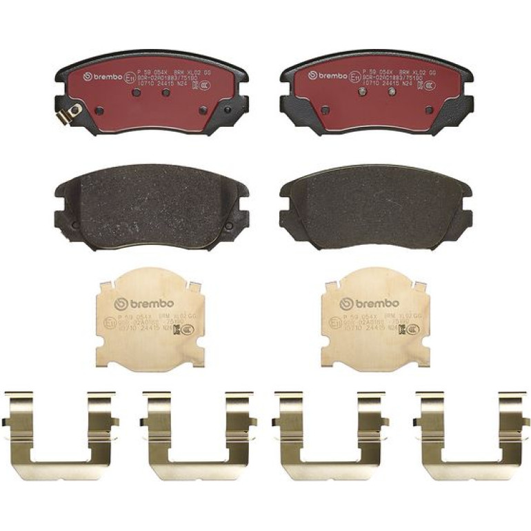 BREMBO Bremsklötze VA P 59 054X BREMBO Bremsklötze VA P 59 054X