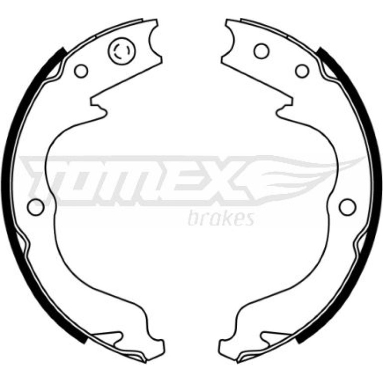TOMEX brakes Bremsbackensatz TX 22-81 TOMEX brakes Bremsbackensatz TX 22-81