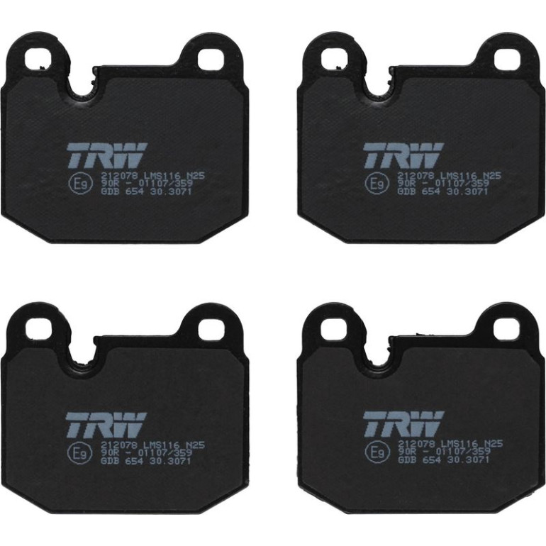 Bremsbelagsatz Bmw P. E30 82-84 GDB654 Bremsbelagsatz Bmw P. E30 82-84 GDB654