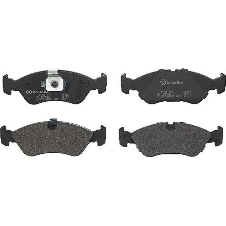 BREMBO Bremsklötze VA P 59 017 BREMBO Bremsklötze VA P 59 017