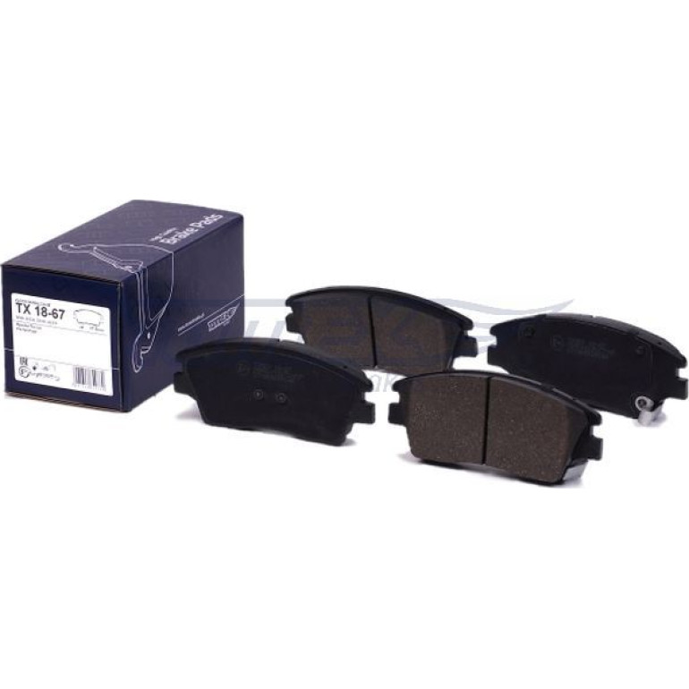 TOMEX brakes Bremsbelagsatz, Scheibenbremse TX 18-67 TOMEX brakes Bremsbelagsatz, Scheibenbremse TX 18-67