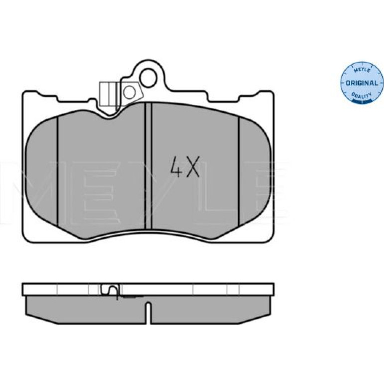 Bremsbelagsatz Lexus P. Gs300/430 05- Mit Sensor 025 203 2517/W Bremsbelagsatz Lexus P. Gs300/430 05- Mit Sensor 025 203 2517/W