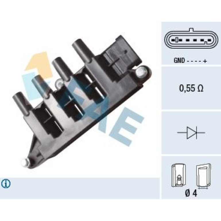 FAE Zündspule 80340 FAE Zündspule 80340
