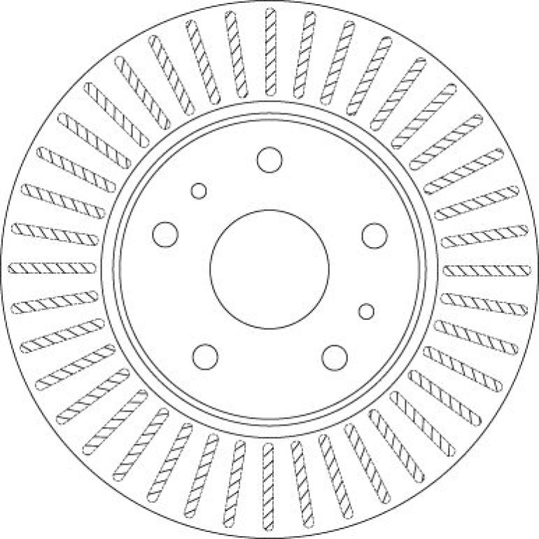 89 481 036 Bremsscheibe VA DF6684 89 481 036 Bremsscheibe VA DF6684