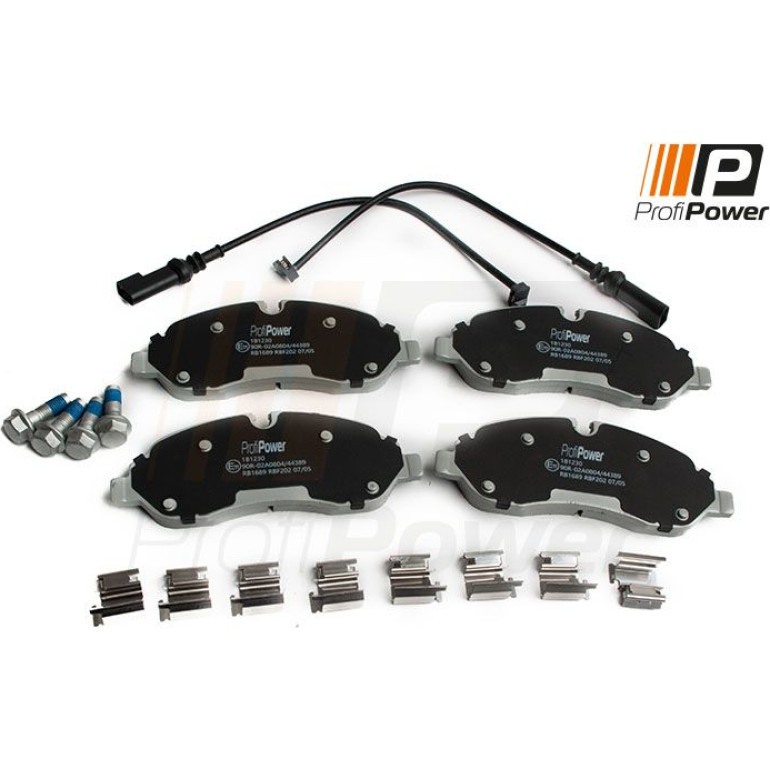 PROFIPOWER Bremsbelagsatz, Scheibenbremse 1B1230 PROFIPOWER Bremsbelagsatz, Scheibenbremse 1B1230