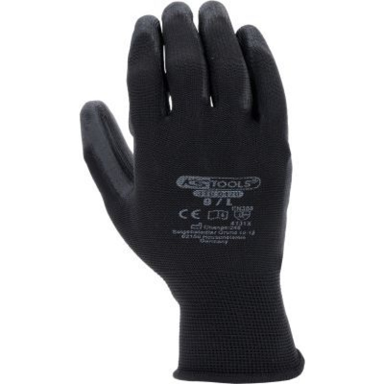 Mikro-Feinstrickhandschuhe,schwarz 310.0470 Mikro-Feinstrickhandschuhe,schwarz 310.0470