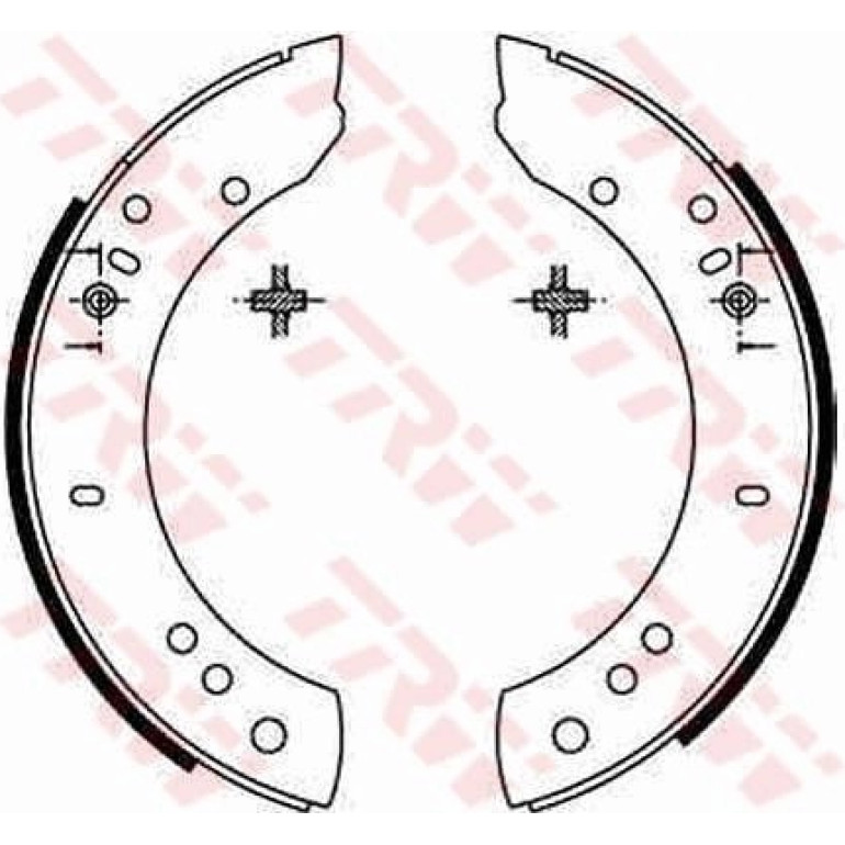 52 461 002 Bremsbacken GS6082 52 461 002 Bremsbacken GS6082