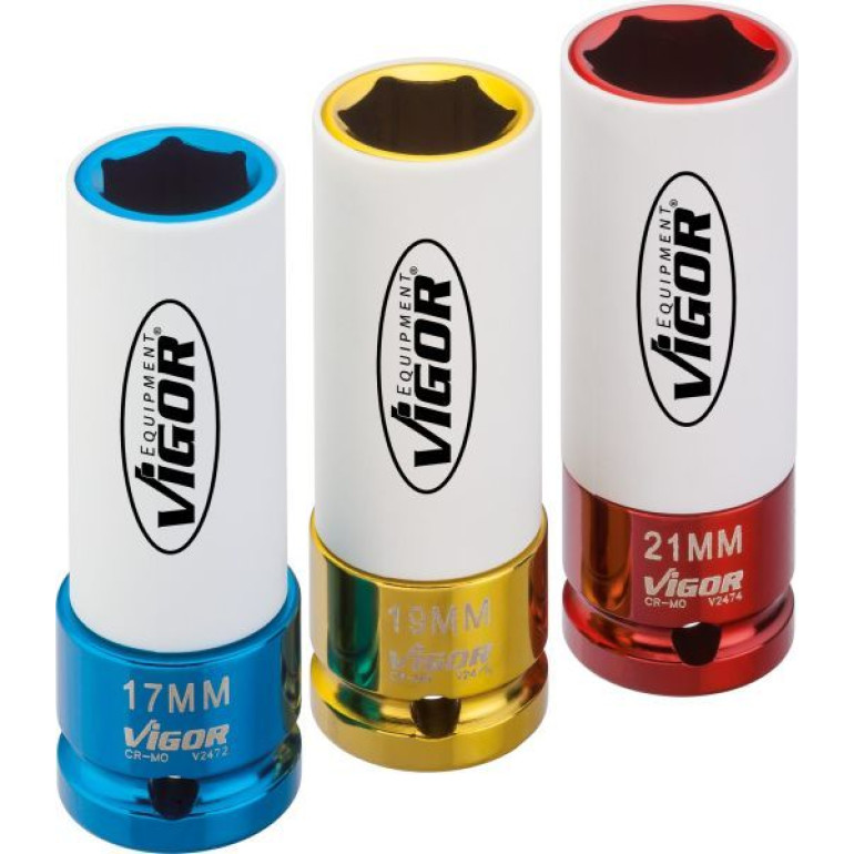 VIGOR Steckschlüsseleinsatz, Radmutter/-Bolzen V2522 VIGOR Steckschlüsseleinsatz, Radmutter/-Bolzen V2522