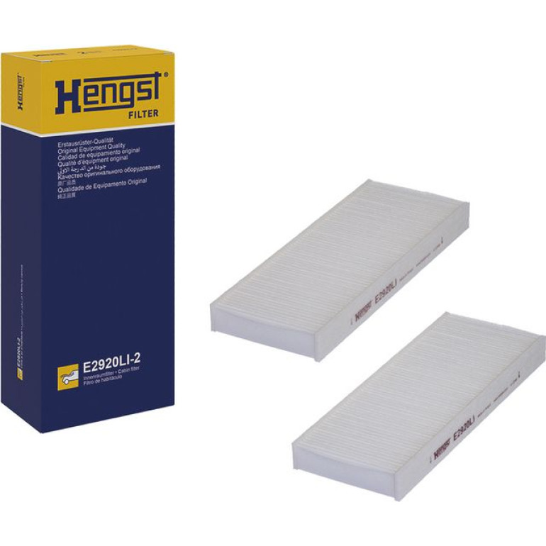 HENGST FILTER Filter, Innenraumluft E2920LI-2 HENGST FILTER Filter, Innenraumluft E2920LI-2