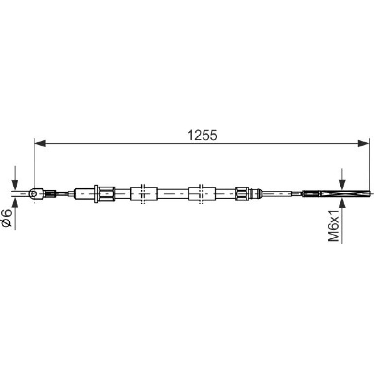 Handbremsseil 1987477709 Handbremsseil 1987477709