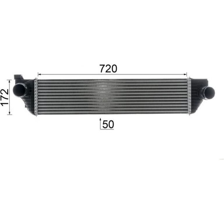 Ladeluftkühler CI 669 000P