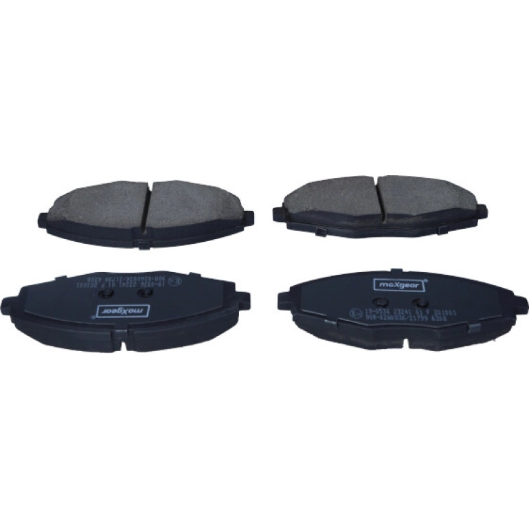 Maxgear 19-0536 Bremsbelagsatz Daewoo P. Lanos 13/Matiz Maxgear 19-0536 Bremsbelagsatz Daewoo P. Lanos 13/Matiz