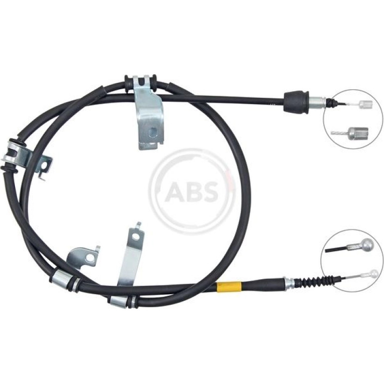 A.B.S. Handbremsseil Seilzug Festellbremse K14074 A.B.S. Handbremsseil Seilzug Festellbremse K14074