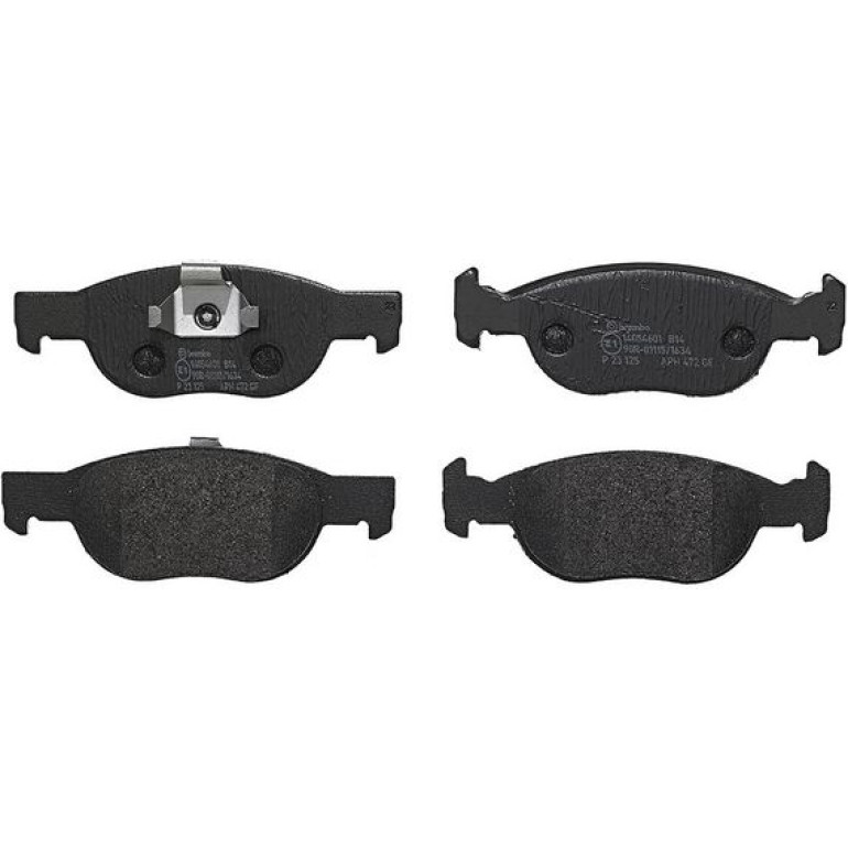 BREMBO Bremsklötze VA P 23 125 BREMBO Bremsklötze VA P 23 125