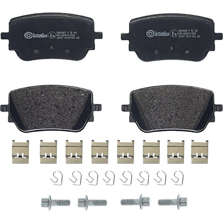 BREMBO Bremsklötze HA P 50 148 BREMBO Bremsklötze HA P 50 148