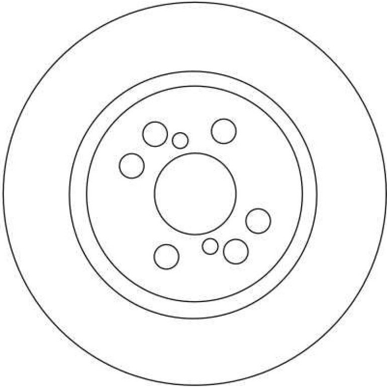 Bremsscheibe Toyota P. Avensis/Corolla 1.6-2.2 D-4D 04-09 DF4415S Bremsscheibe Toyota P. Avensis/Corolla 1.6-2.2 D-4D 04-09 DF4415S