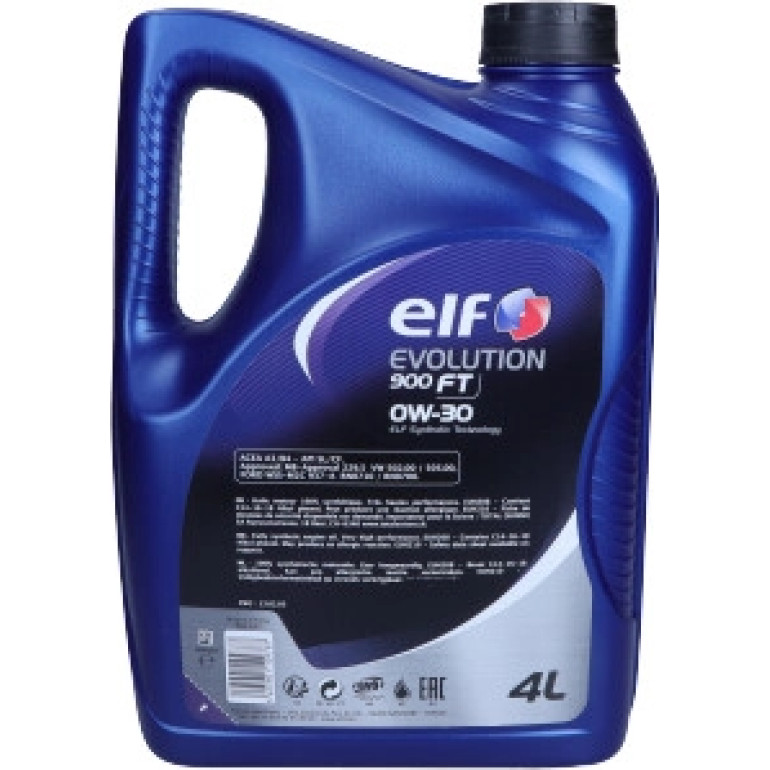 Elf Evolution 900 FT 0W-30 4 Liter 213993 Elf Evolution 900 FT 0W-30 4 Liter 213993