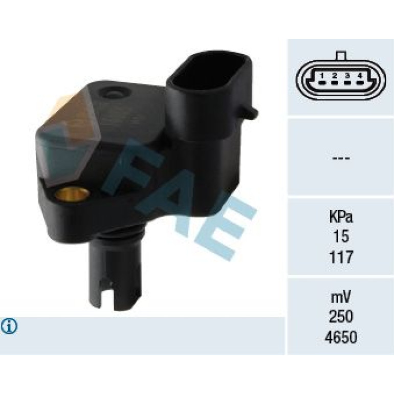 FAE Sensor, Saugrohrdruck 15065 FAE Sensor, Saugrohrdruck 15065