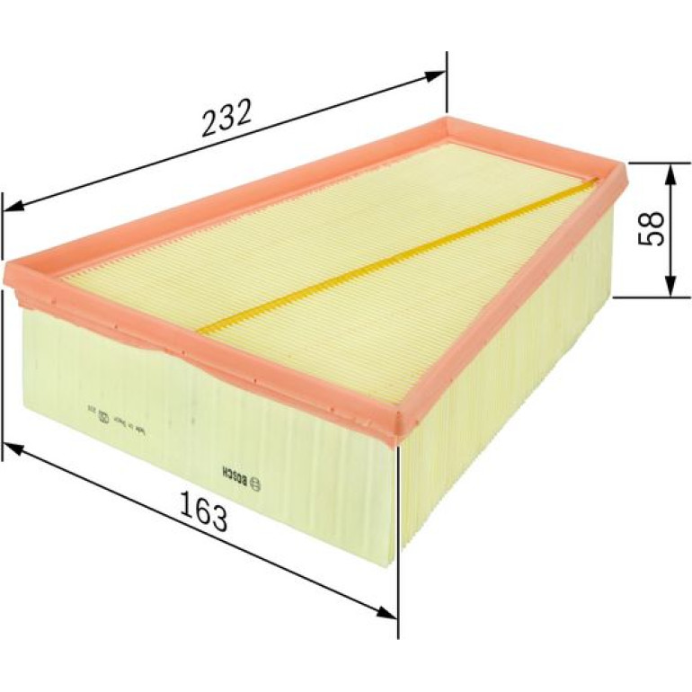 Luftfilter F 026 400 126 Luftfilter F 026 400 126