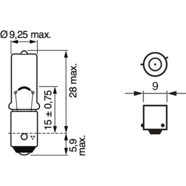 H6W 12V 6W PURE LIGHT 1987302232 H6W 12V 6W PURE LIGHT 1987302232